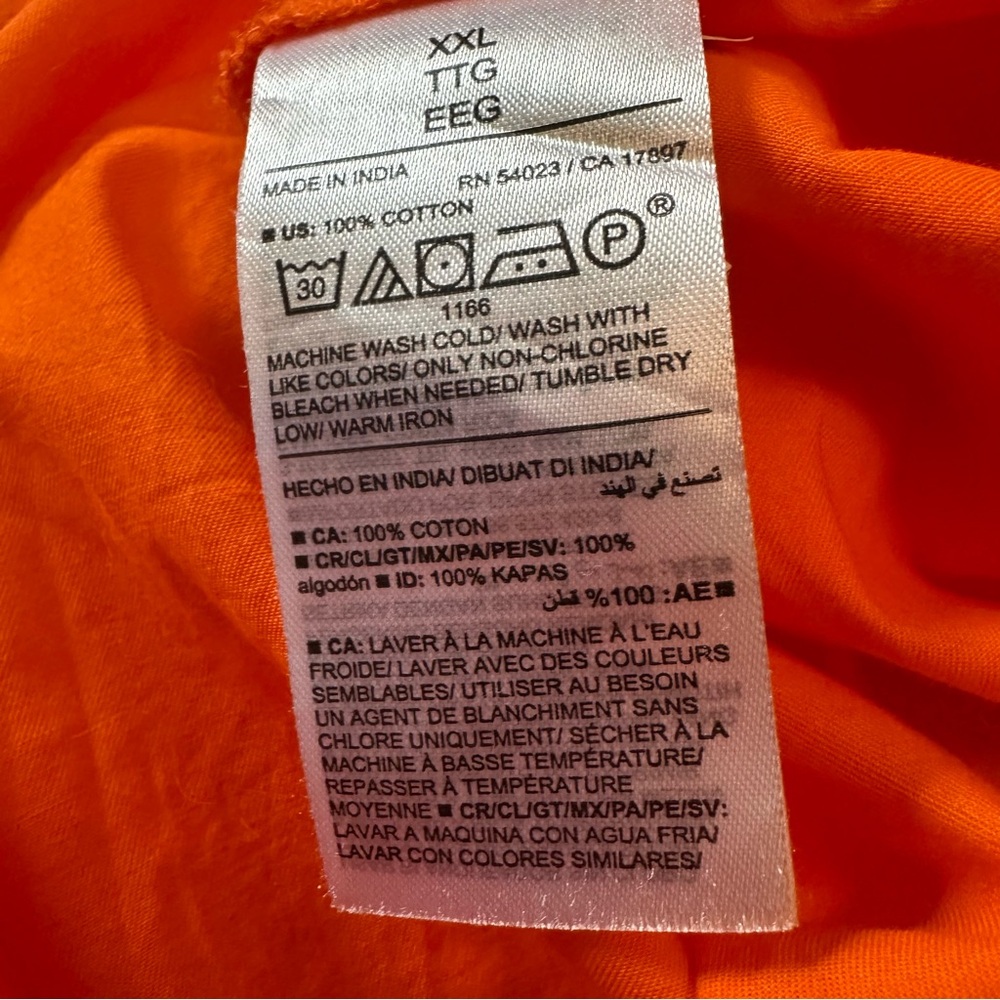 Old Navy Strapless Orange Dress - Picture 7 of 9